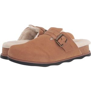 Clarks fur lined clogs